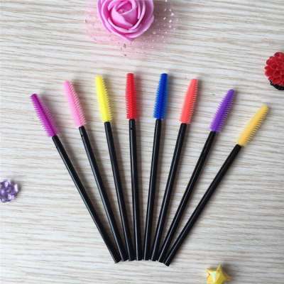 custom eyelash silicone mascara brush